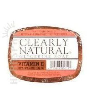 Clearly Natural Soap Bar Glyc Vitamin E 3 pack