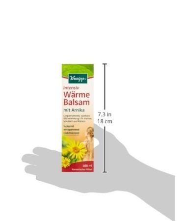 Kneipp Heat Balm with Arnika 100ml - Soothing Relief for Muscles & Joints | International Shipping Available - Buy Online on GoSupps.com