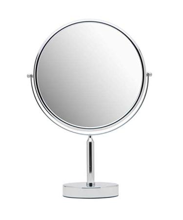 XXLarge Oversized 3X Weak Magnifying Mirror with Stand for Desk Table Retail Store Countertop and Makeup Vanity - Double Sided 3X/1X Magnification - 17 Tall and 11 Wide