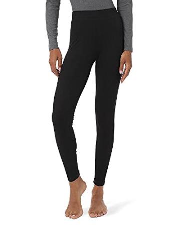 32 DEGREES Heat Womens Ultra Soft Thermal Midweight Baselayer Legging Pant Black XX-Large