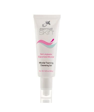Zermat Face Cleanser Gel Skin Micellar Foaming Deep Cleansing and Hydration 4.23 Oz.