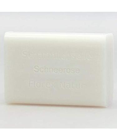  Florex GmbH Florex Sheep's Milk Soap Snow Rose pleasant and fragrant with high moisture content 100g - Buy Online on GoSupps.com