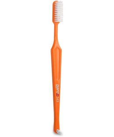 Paro S43 Toothbrush | Compact Brush Head with Soft Bristles | Exchangeable Inter Space F | 12 Pack MultiColor - Buy Online on GoSupps.com