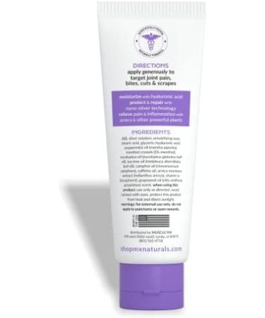 MX Naturals Restore 3.4oz Lotion | All Natural Joint Pain Relief with Menthol, Camphor, Arnica & Hyaluronic Acid - Buy Online on GoSupps.com