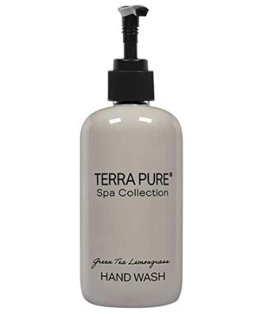 Terra Pure Green Tea Hand Wash | Spa Collection | Hotel Amenities in Pump Bottle | 10.14 oz. / 300 ml (Single Bottle)