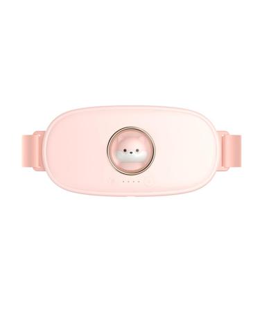 Electric uterus heating belts menstrual heating belts uterus heating belts 4-speed adjustable pain reducing vibrating hot compress massage pad