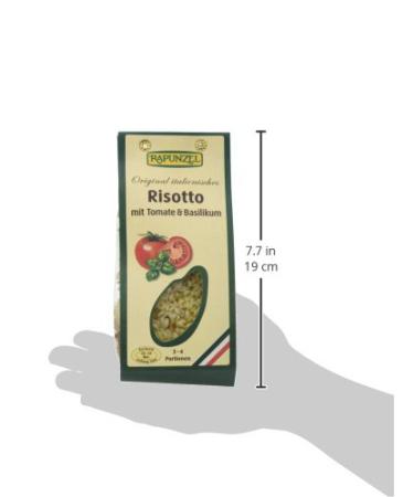 Buy Organic Rapunzel Risotto with Tomatoes and Basil - 250g | International Shipping Available - Buy Online on GoSupps.com