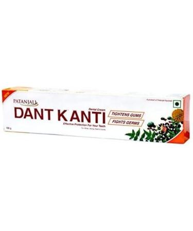 Patanjali Dant Kanti Dental Natural Cream - 200g (Pack of 3) - Best Oral Care Solution - Buy Online on GoSupps.com