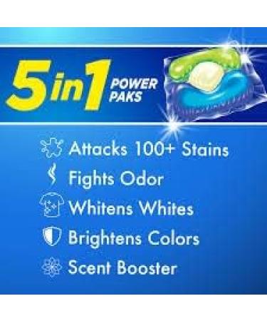 Arm & Hammer Plus Oxi Clean Stain Fighters - 5 in 1 Power Paks with Odor Blasters | 280g (9.87oz) | International Shipping Available - Buy Online on GoSupps.com