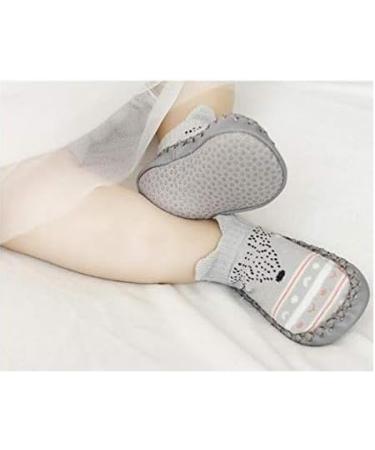 XM-Amigo Baby Boys Girls Indoor Slippers Anti-Slip Socks Shoes 0-6 Months Blue Set01 - 4 Pairs - Buy Online on GoSupps.com