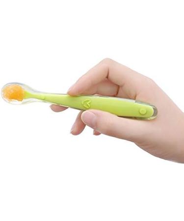 LHKJ 4 Pcs Multi Coloured Silicone Spoon for Baby Feeding and Infant Weaning - Buy Online on GoSupps.com