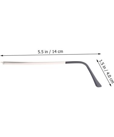 Buy Hapinary Metal Screwdriver & 2 Pairs of Replacement Glasses Legs for Sunglasses & Spectacles - Universal Repair Kit for Men & Women - Buy Online on GoSupps.com