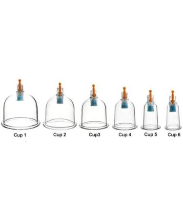 Hijama Loose Cups - 10 Pack of Premium Cupping Therapy Cups for Dry Wet and Ice Cupping (Cup Size No.1) - Best Quality & International Shipping - Buy Online on GoSupps.com