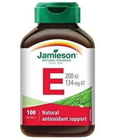 Jamieson Laboratories Vitamin E 200 IU-100 Soft Gel Brand