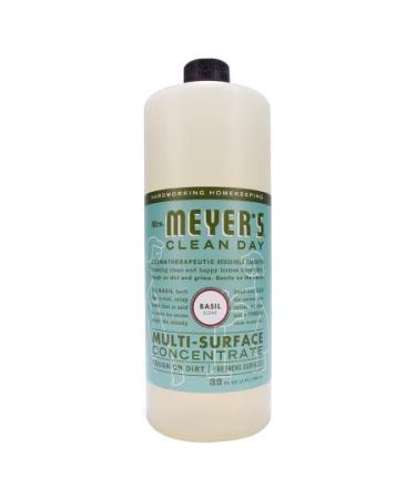 Mrs. Meyers Clean Day Basil Multi Surf Concentrate 946 ml (Pack of 4)