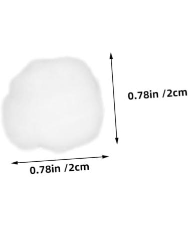 FRCOLOR 3 Manicure Tools Cotton Balls Jumbo Size Small Cotton Balls Cotton Rounds Pet Care Cotton Balls Cotton Balls for Nail Polish Remover Cotton Balls Bulk Nail Gel Cotton Balls White 2.00X2.00X1.00CM White - Buy Online on GoSupps.com