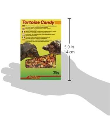 Buy Lucky Reptile Tortoise Candy 35g - Special Mixed Feed for Turtles & Herbivorous Reptiles - Ideal Sensible Treats - Buy Online on GoSupps.com