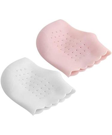 Moisturizing Gel Heel Socks for Cracked Skin - Pink Silicone Foot Care Spa Socks for Women & Men - Buy Online on GoSupps.com