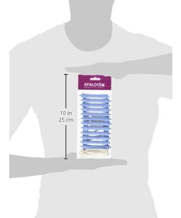 Efalock Professional Cold Wave Curler 11mm - Blue 12 Pieces Pack | International Shipping - Buy Online on GoSupps.com