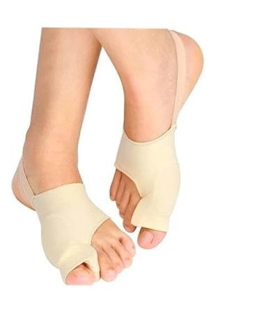 khalery Get Instant Bunion Relief with Orthopedic Foot Support - Hallux Valgus Corrector Toe Separator Sleeve & Gel Bunion Pad Protector - 1 Pair Bunion Relief Tool