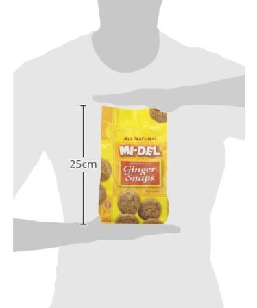 Mi-Del Ginger Snaps 10 oz - Crunchy Ginger Cookies | Gluten-Free Snack - Buy Online on GoSupps.com