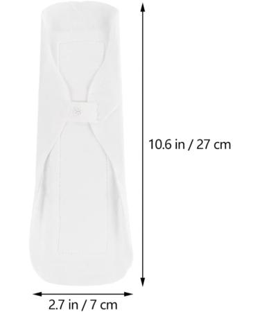 Operitacx 3Pcs Reusable Sanitary Pads Set | Washable Mama Cloth | Cotton Panty Liners | Incontinence Pads | 27x7x1cm - Buy Online on GoSupps.com