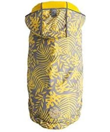 GF Pet Yellow Reversible Elasto-Fit Dog Raincoat - Medium Size - Buy Online on GoSupps.com