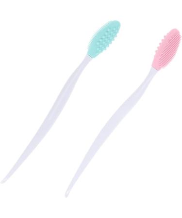 6 pcs Simple Face Brush Facial Brushes Pink for Soft Blackhead Exfoliation Fat Silicone Cutin Cleaning Granule Massager Green Held Hand Manual Practical Green pink mediumx3pcs - Buy Online on GoSupps.com