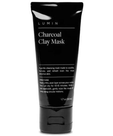Lumin Skin Charcoal Purifying Black Clay Face Mask for Men 50 ml - Buy Online on GoSupps.com