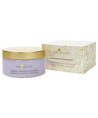 Trinitae Mineral Dead Sea Salt Scrub Lavender & Geranium