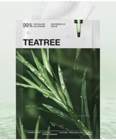  G n rique MEDIHEAL Teatree Essential Mask Calming Moisture Face Mask 5 x 24 ml Soothing Mask - Buy Online on GoSupps.com