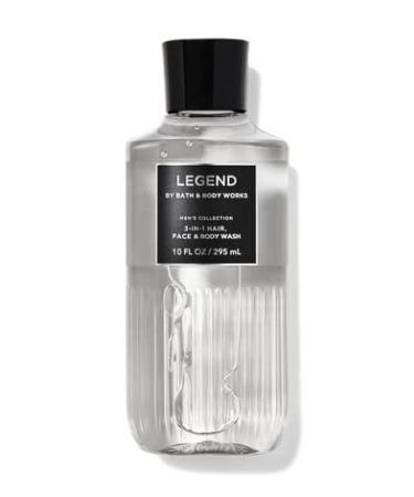 Legend 3 in 1 Hair Face Body Wash 10 Fl Oz/ 295 mL