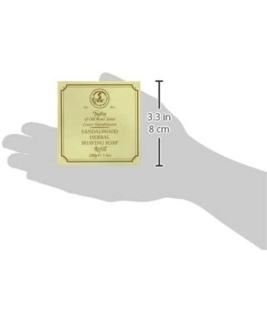 Taylor of Old Bond Street Sandalwood Shaving Soap Refill 3.5oz (01051) - Buy Online on GoSupps.com