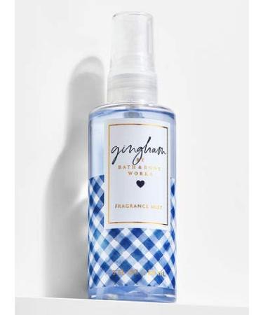 Bath and Body Works - Gingham - Body Cream Fine Fragrance Mist & Mini Perfume Spray - Travel Size 3 pc set. - Buy Online on GoSupps.com