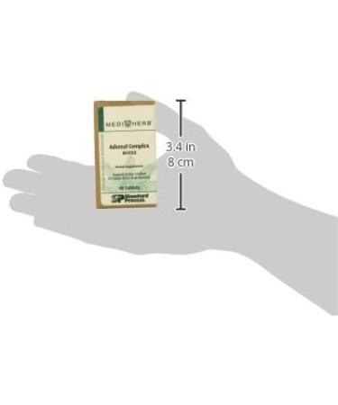 Adrenal Complex 40 Tabs by Mediherb - Buy Online on GoSupps.com