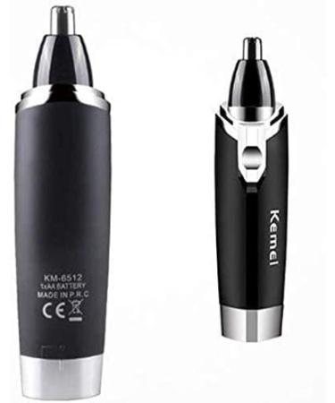 KouRy Portable Hair Repairer & Waterproof Stainless Steel Nose & Ear Hair Trimmer - Black | International Shipping - Buy Online on GoSupps.com