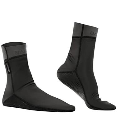 Bare EXOWEAR Socks Unisex Black Small-Medium