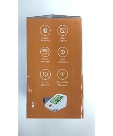 Panacare 2.0 Upper Arm Blood Pressure Monitor - 4.2 Large Display 3-Color Backlight Dual User 198 Readings Automatic Cuff 22-42cm - German Language - Shop Internationally - Buy Online on GoSupps.com