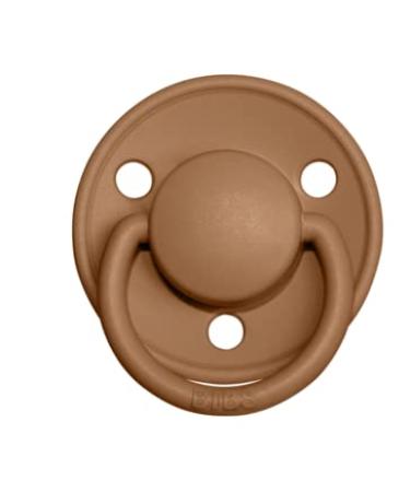 BIBS De Lux Collection Pacifiers | BPA-Free Baby Soothers Made in Denmark | Earth/Meadow Color | Set of 2 | Size 6-18 Months - Buy Online on GoSupps.com