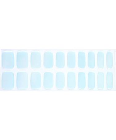 Zaubern gel4Home - Aurora Light Blue UV Gel Nail Wraps | Semi-Cured UV Nail Foils for Flawless Manicures - Buy Online on GoSupps.com