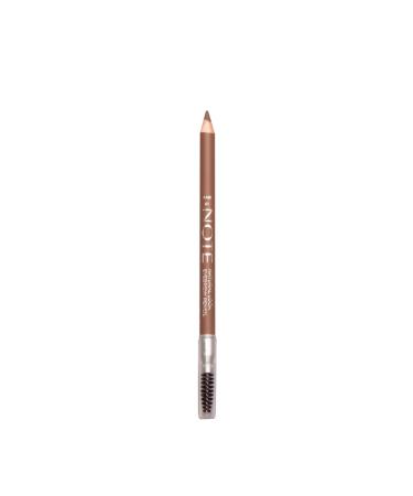 COSMETIC NOTE - Natural Look Eyebrow Pencil and Brush 2 in 1 | Spoolie Eyebrow Brush for a Natural Matte Finish | Waterproof Dual-Sided Wooden Eyebrow Pencil Fair
