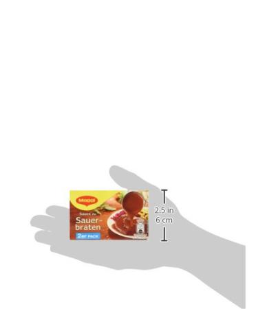 Buy Maggi Delikatess Double Pack Sauerbraten Sauce - 18 x 500ml - International Shipping Available - Buy Online on GoSupps.com