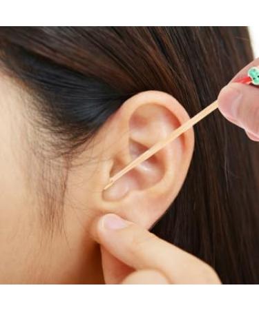 5pcs Portable Scoop Lovely Wax Scraper Bamboo Swabs Wood Earpick Bamboo Japanese Bamboo Wood Tools Wooden Baby Asia Clean - Buy Online on GoSupps.com