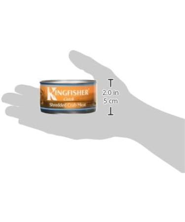 Kingfisher Catch Shredded Crab Meat in Brine 145g - Premium Quality Seafood (Pack of 1) - Buy Online on GoSupps.com