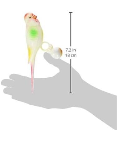 Rosewood Boredom Breaker Life Size Budgie Bird Toy Clear - Buy Online on GoSupps.com