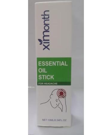 Migraine & Headache Relief Essential Roll-On Oil | Natural Aromatherapy with Peppermint Lavender & Rosemary | Better Sleep | 10 ml - Buy Online on GoSupps.com