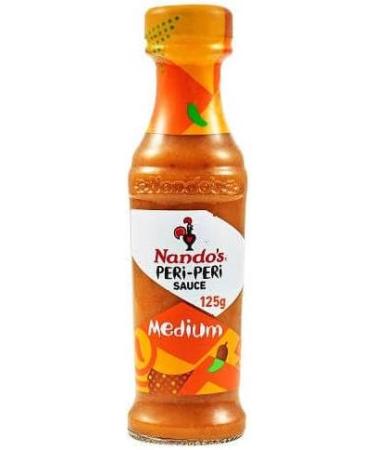 Peri-Peri Salt - 70g & 5 Assorted Multi-Flavours Nando's Sauce 125g (Pack of 6) | Authentic Portuguese Flavors to Spice Up Your Meals | Hot and Spicy Condiments - Buy Online on GoSupps.com
