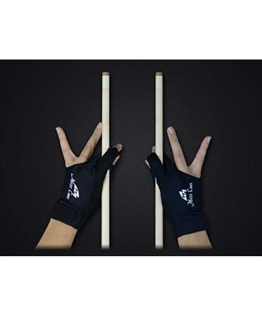 MEZZ Premium Billiard Glove Small/Medium Black for Both Hands | International Shipping Available - Buy Online on GoSupps.com