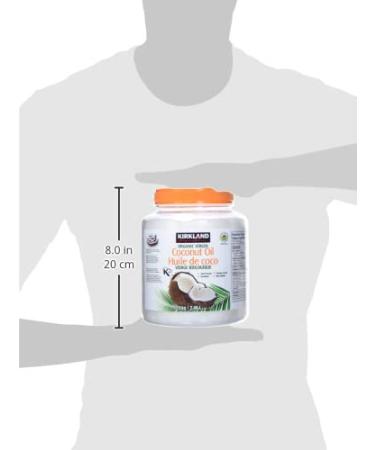 Kirkland Signature Organic Coconut Oil 84 Fl. Oz. - Pure & Unrefined for Cooking & Beauty - Buy Online on GoSupps.com