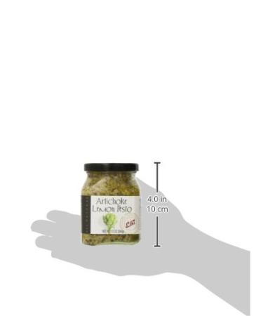 Elkis Gourmet Artichoke Lemon Pesto Sauce - Creamy Mediterranean Spread - 10oz (1 Pack) - Buy Online on GoSupps.com